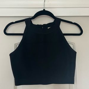 L’Atiste by Amy Black Cropped Top